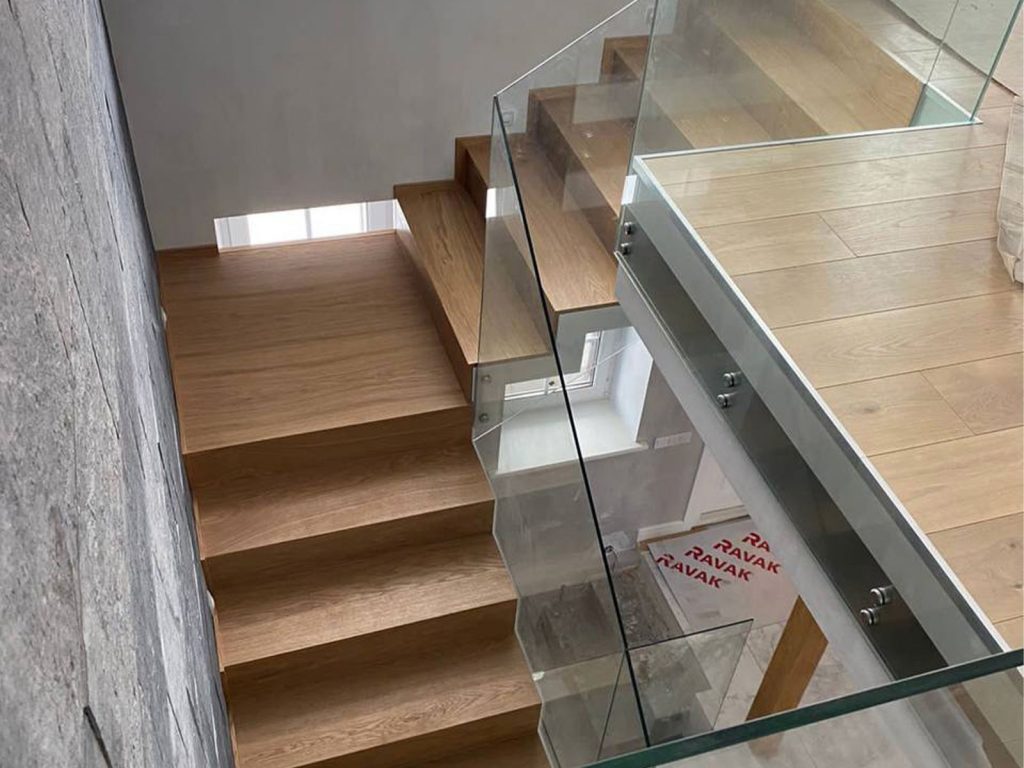 ступени для лестниц из шпона